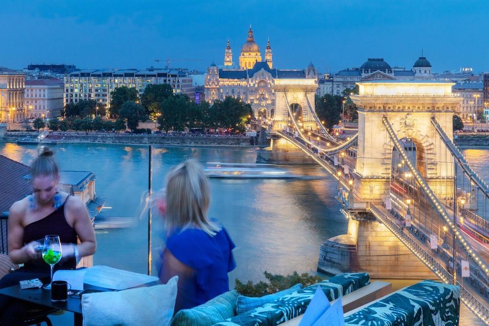 Teen girls in Budapest